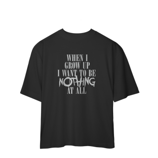 CAMISA OVERSIZED - NOTHING AT ALL | MY CHEMICAL ROMANCE