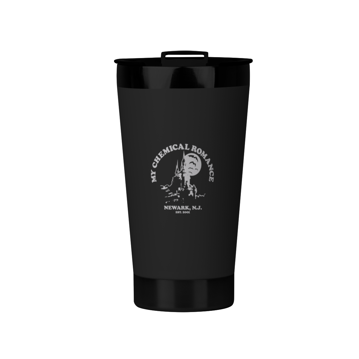 Nome do produto: COPO TÉRMICO - NEWARK | MY CHEMICAL ROMANCE