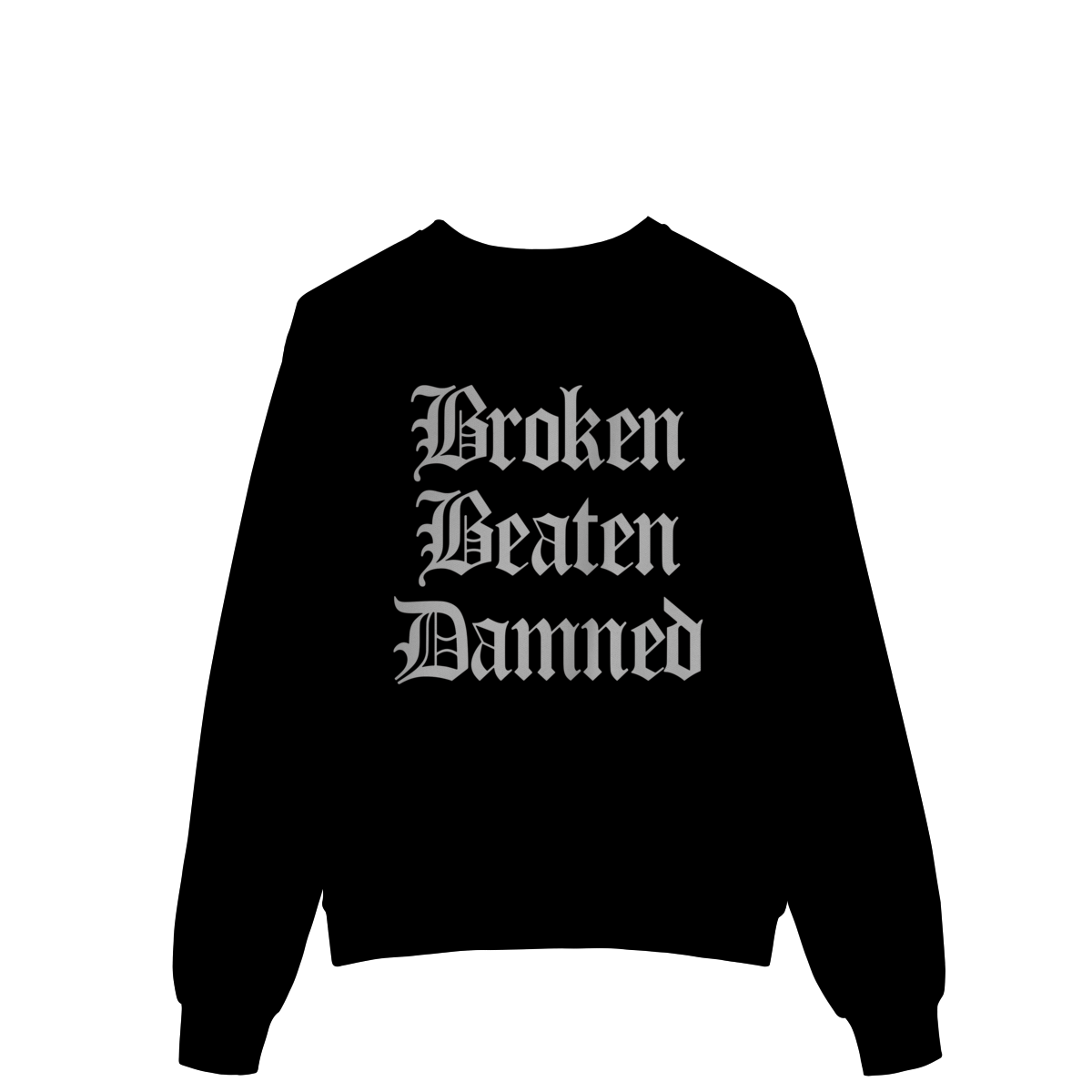 Nome do produto: MOLETOM - BROKEN BEATEN DAMNED| MY CHEMICAL ROMANCE