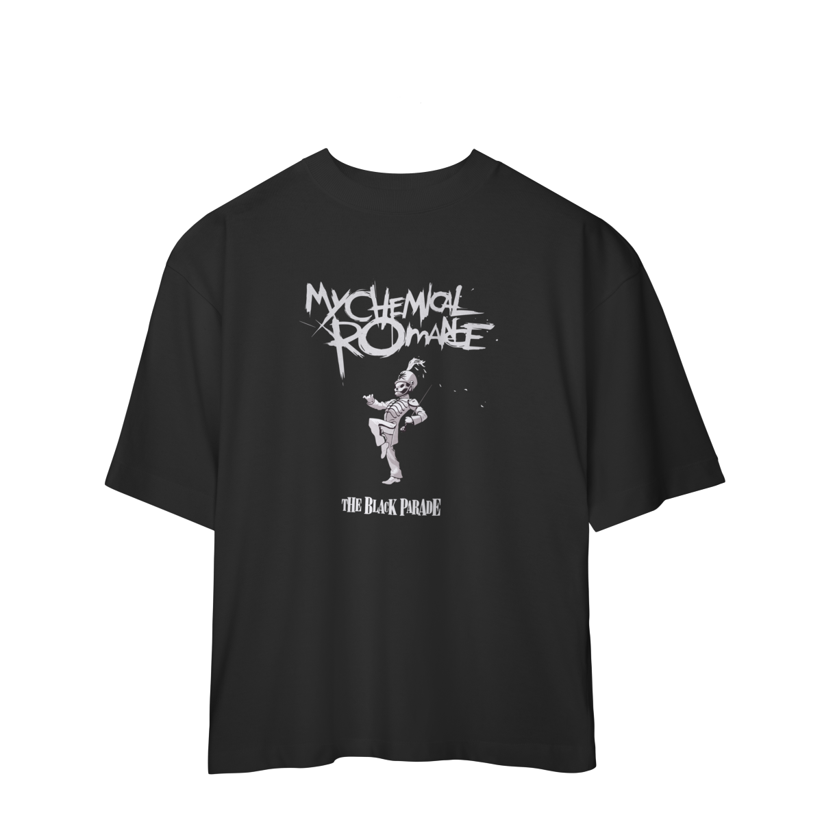 Nome do produto: CAMISA OVERSIZED - THE BLACK PARADE| MY CHEMICAL ROMANCE