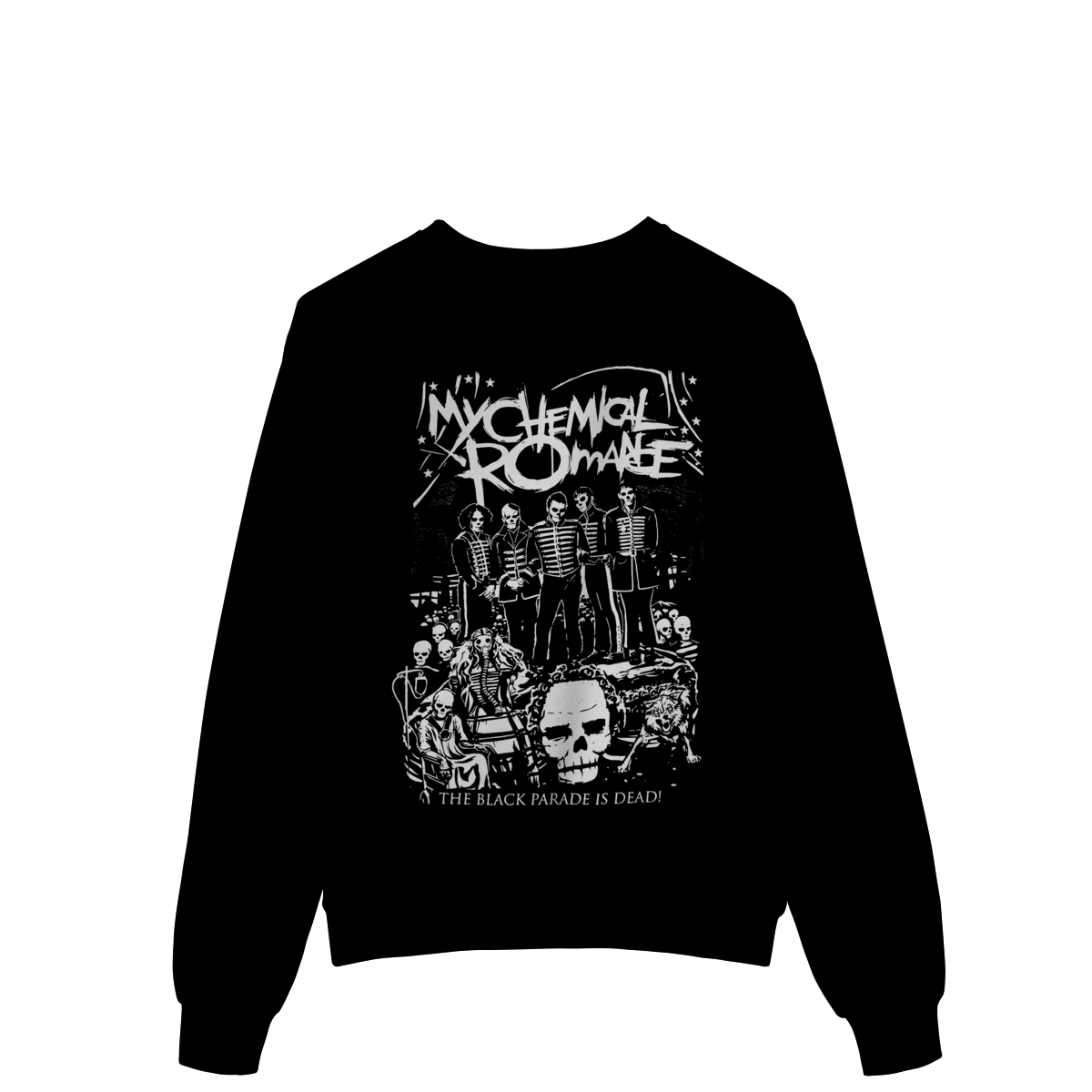 Nome do produto: MOLETOM - TBP IS DEAD | MY CHEMICAL ROMANCE
