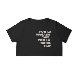 Nome do produto CROPPED - CAFÉ & RON | BAD BUNNY