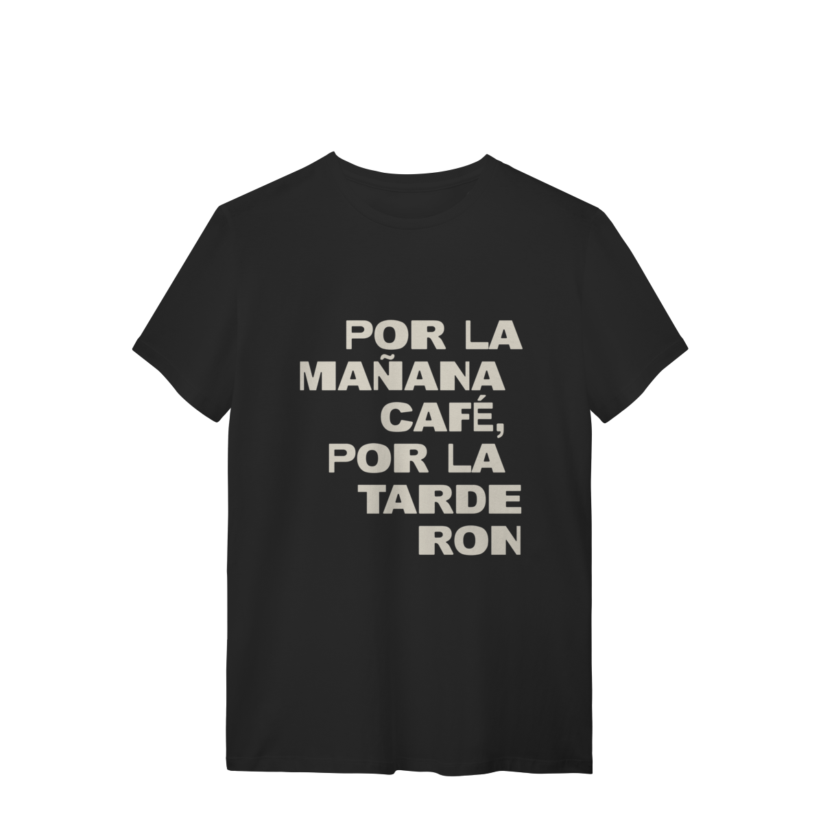 Nome do produto: CAMISA - CAFÉ & RON | BAD BUNNY