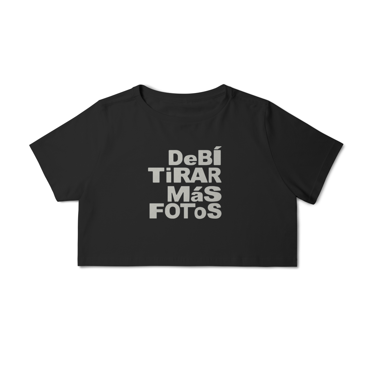 Nome do produto: CROPPED - DEBÍ TIRAR MÁS FOTOS | BAD BUNNY