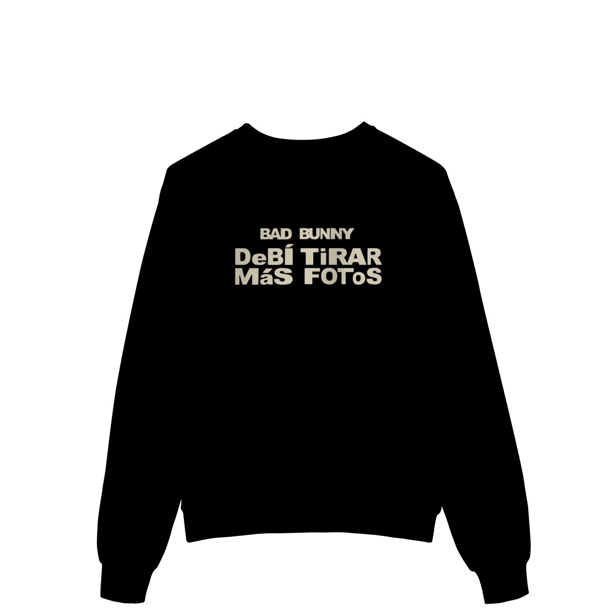 Nome do produto: MOLETOM - DEBÍ TIRAR MÁS FOTOS | BAD BUNNY