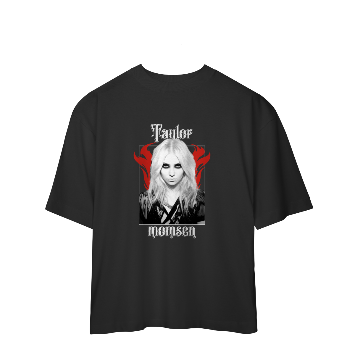 Nome do produto: CAMISA OVERSIZED - TAYLOR MOMSEN | THE PRETTY RECKLESS