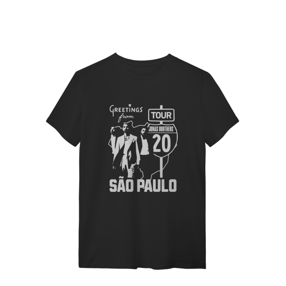 CAMISA - GREETINGS FROM SÃO PAULO | JONAS BROTHERS