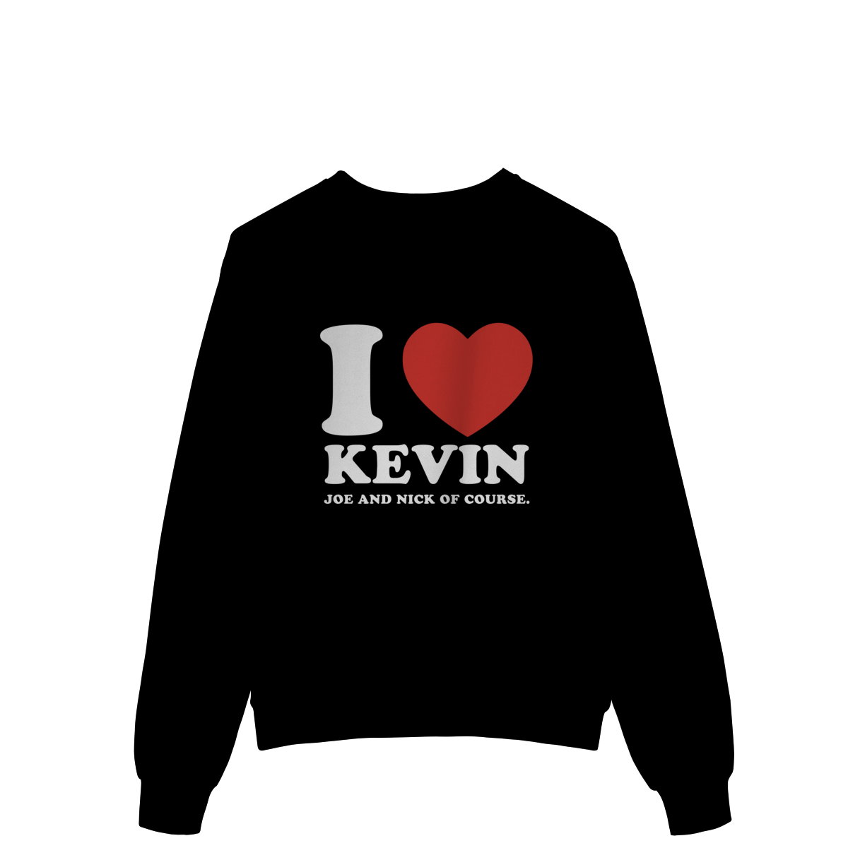 Nome do produto: MOLETOM - I LOVE KEVIN | JONAS BROTHERS