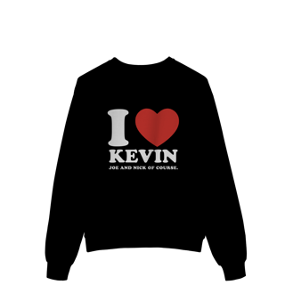 Nome do produto MOLETOM - I LOVE KEVIN | JONAS BROTHERS