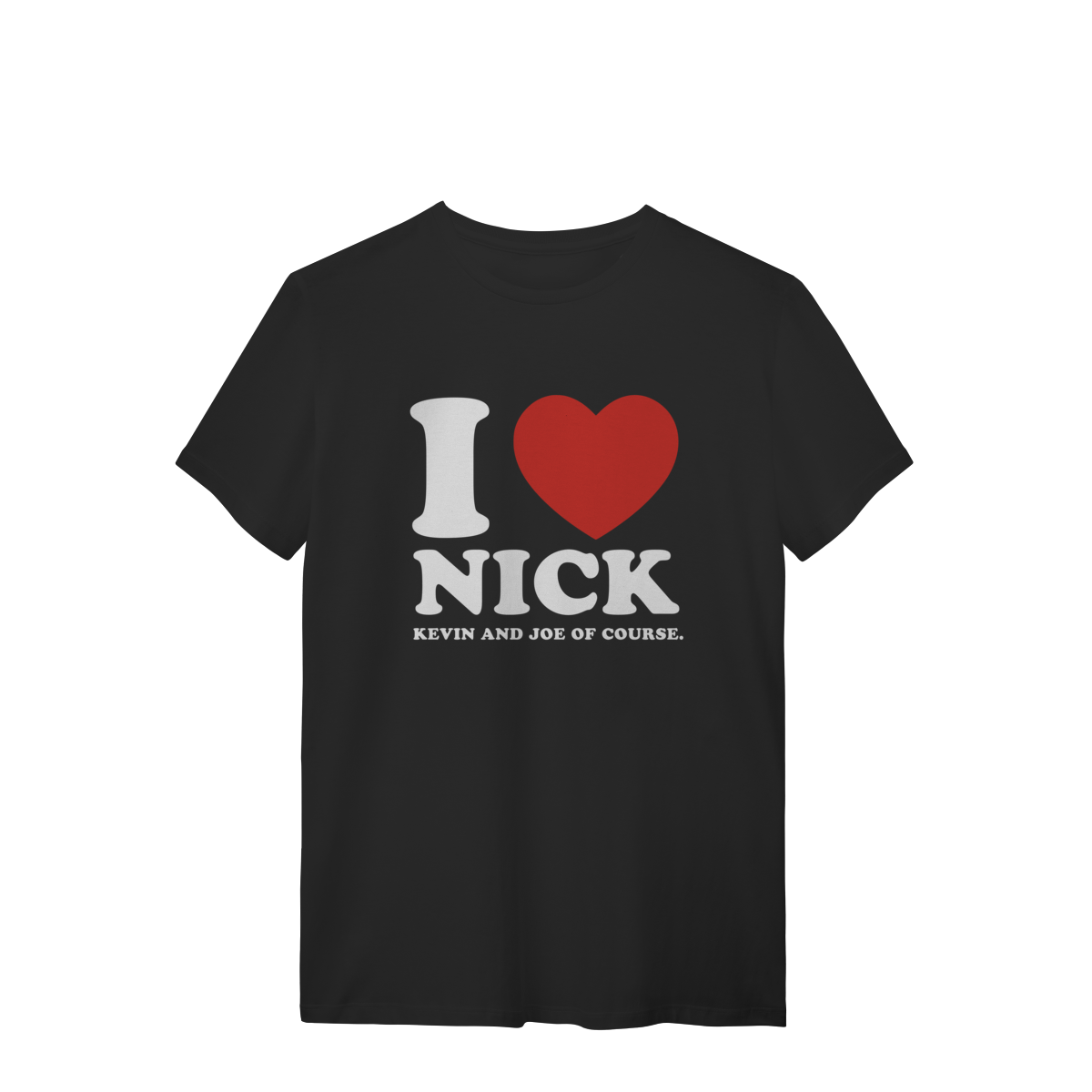 Nome do produto: CAMISA - I LOVE NICK | JONAS BROTHERS
