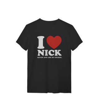 Nome do produto CAMISA - I LOVE NICK | JONAS BROTHERS