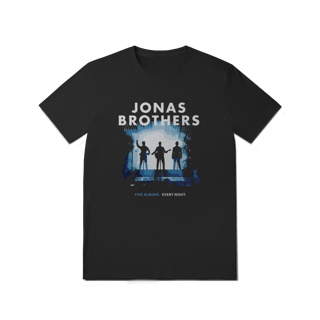 Nome do produto CAMISA - FIVE ALBUMS | JONAS BROTHERS