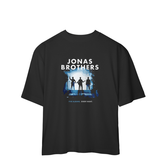 CAMISA OVERSIZED - FIVE ALBUMS | JONAS BROTHERS