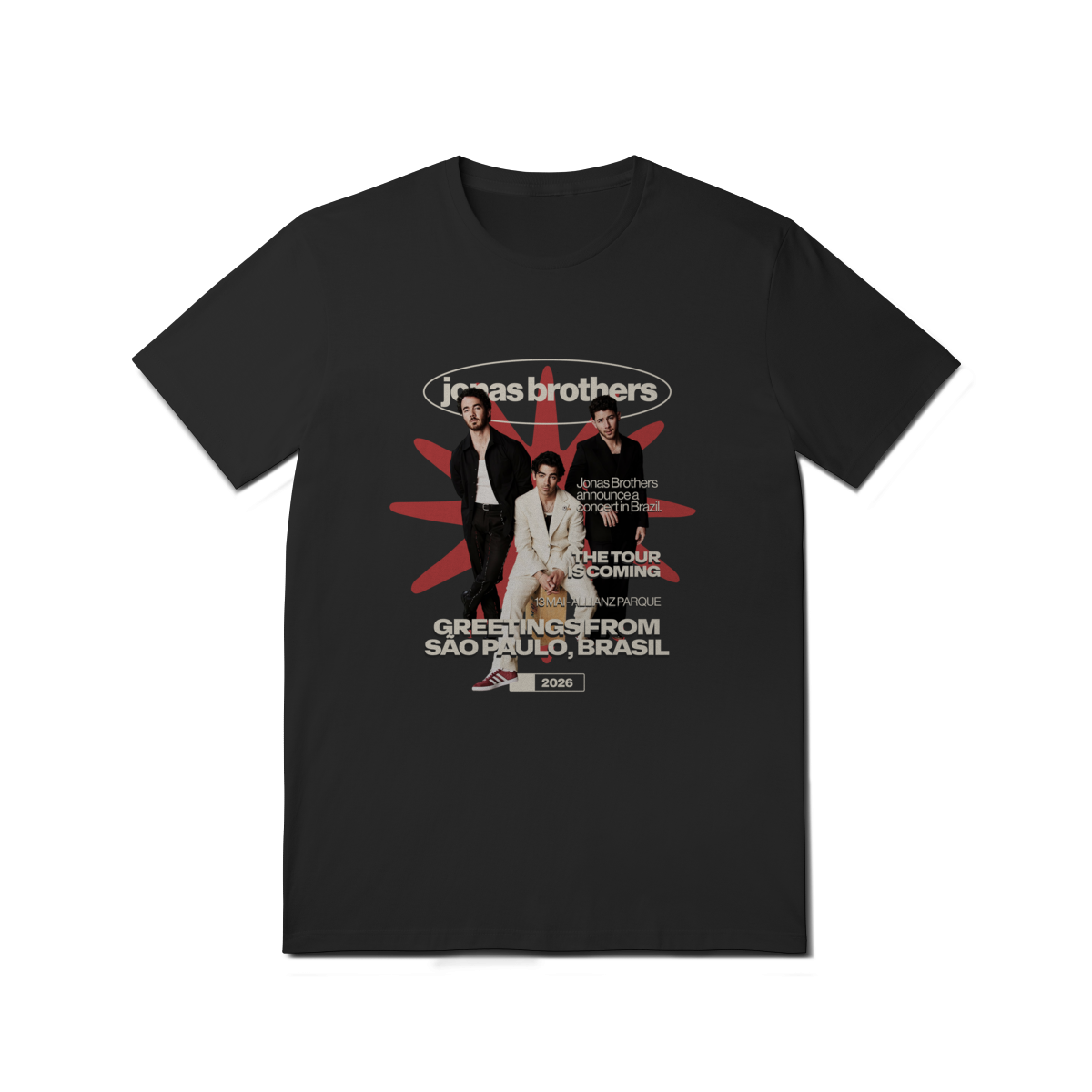 Nome do produto: CAMISA - MAGAZINE | JONAS BROTHERS
