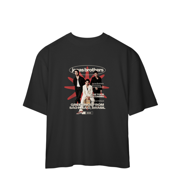 CAMISA OVERSIZED - MAGAZINE | JONAS BROTHERS
