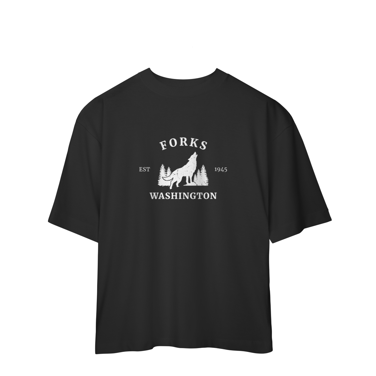 Nome do produto: Camisa Oversized | Forks - Crepúsculo