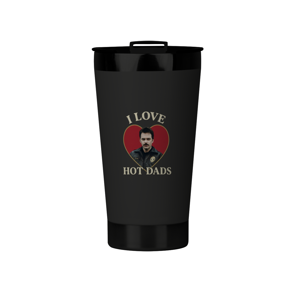 Nome do produto: Copo Térmico | I love hot dads Charlie Swan - Crepúsculo