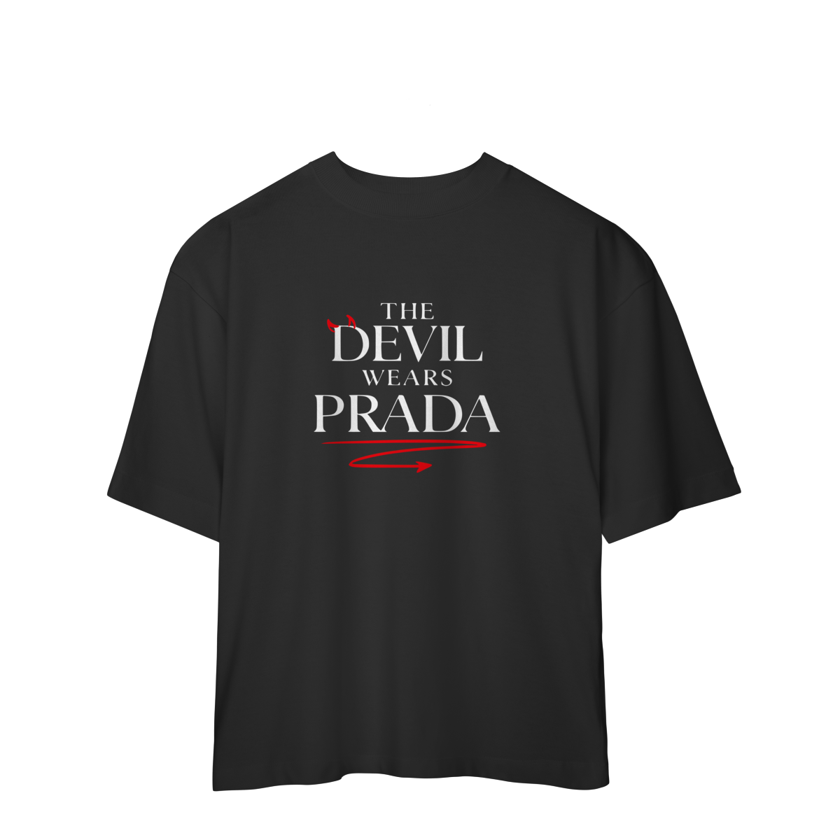 Nome do produto: Camisa Oversized | Devil - O Diabo Veste Prada