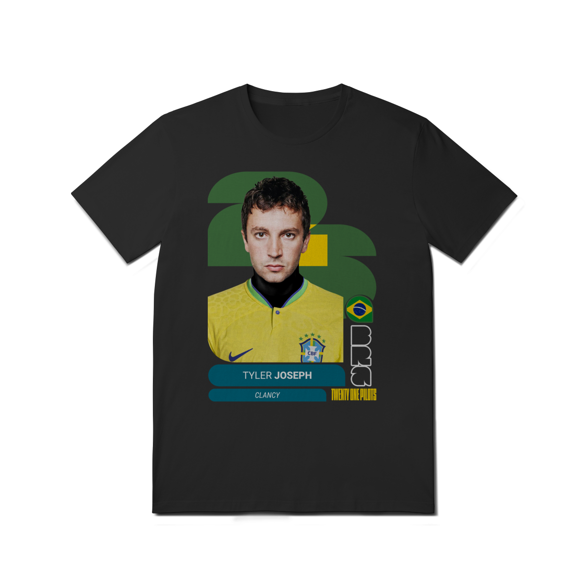 Nome do produto: Camisa - Copa do Mundo Tyler Joseph | Twenty One Pilots