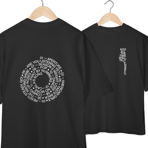Camisa Oversized | Kiss All The Time Disco Occasionally - Harry Styles