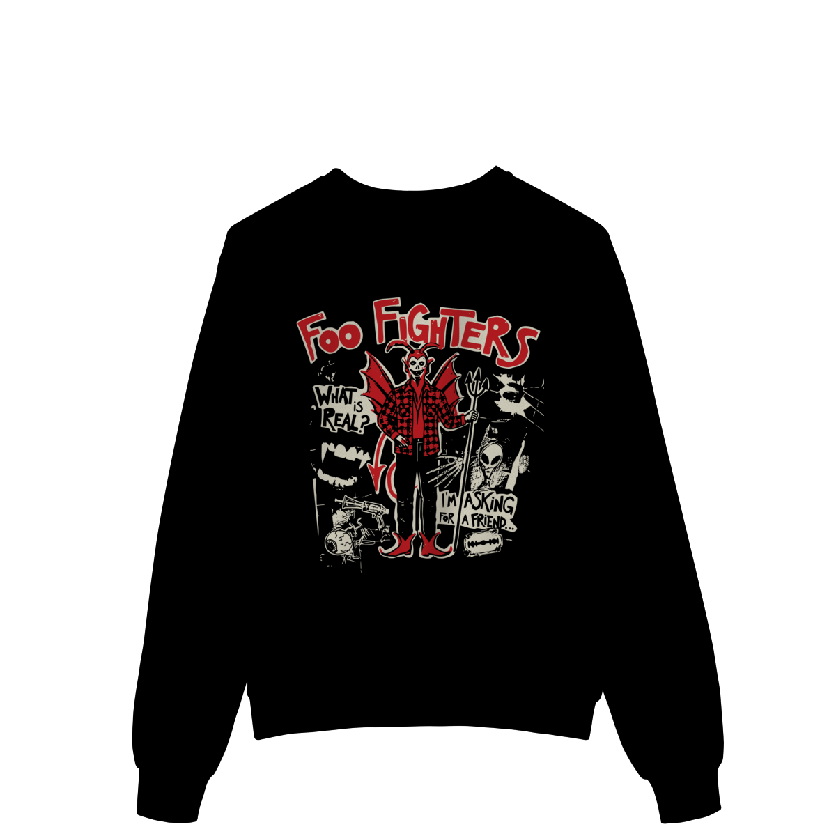 Moletom | I'm Asking For A Friend Devil - Foo Fighters