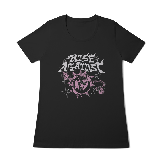 Camisa BabyLook | Landmine - Rise Against
