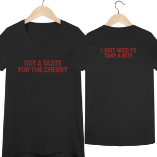 Camisa BabyLook | Taste for the Cherry - Demi Lovato
