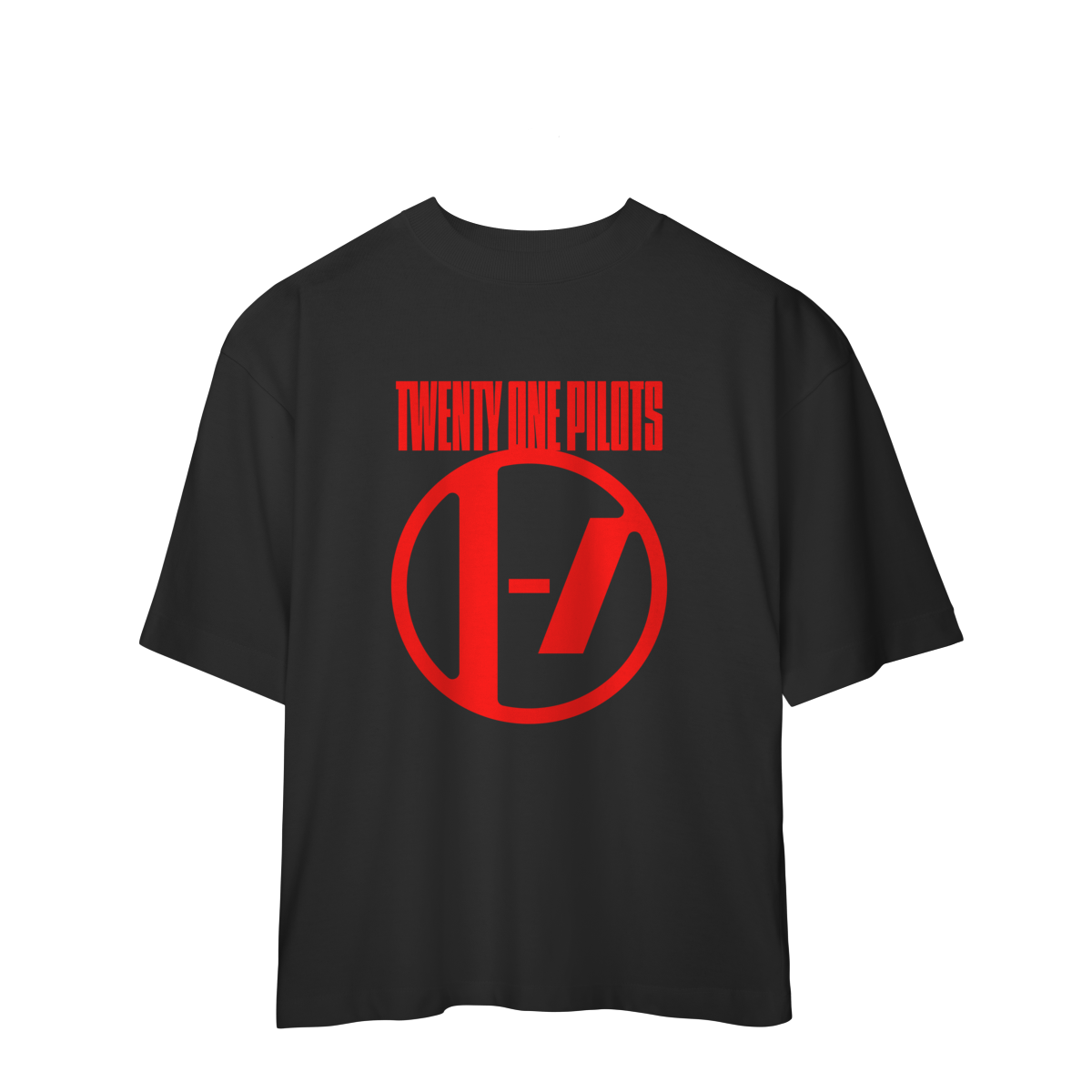 Camisa Oversized | Logo - Twenty One Pilots
