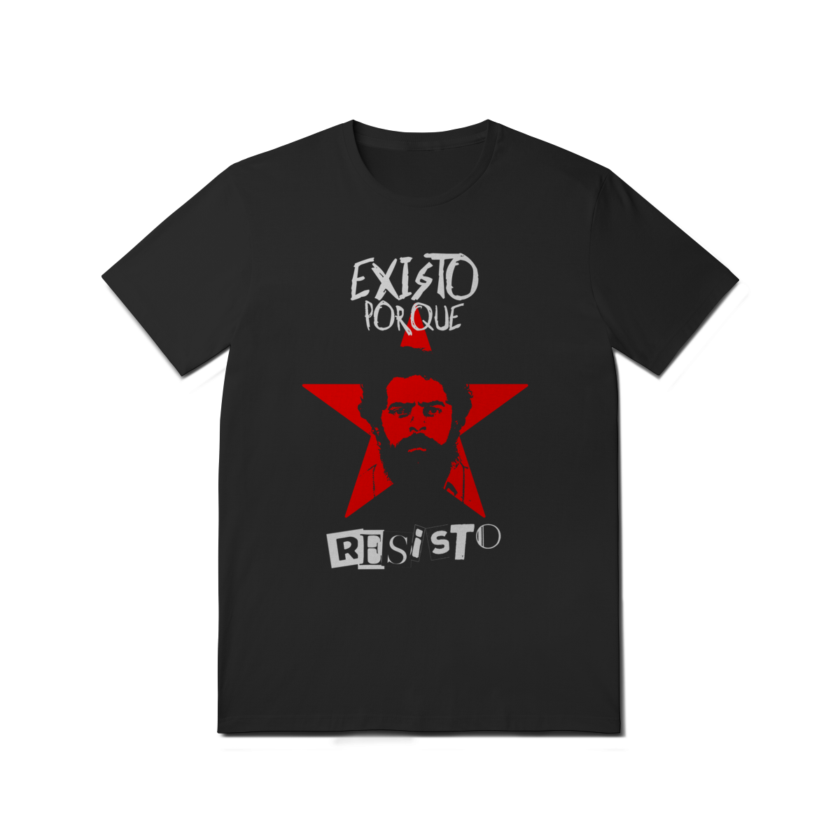 Nome do produto: Camisa - Existo Porque Resisto