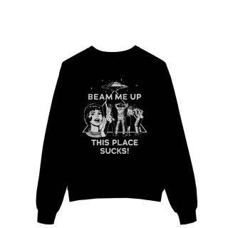 Nome do produto MOLETOM - THIS PLACE SUCKS | STRANGER THINGS