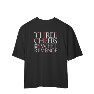 Nome do produto CAMISA OVERSIZED - SWEET REVENGE | MY CHEMICAL ROMANCE
