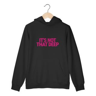 Nome do produto Moletom Canguru | It's Not That Deep - Demi Lovato