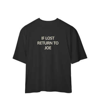 Nome do produto CAMISA OVERSIZED - RETURN TO JOE | JONAS BROTHERS