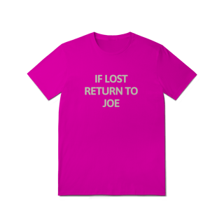 Nome do produto CAMISA - RETURN TO JOE | JONAS BROTHERS