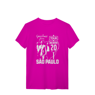 Nome do produto CAMISA - GREETINGS FROM SÃO PAULO | JONAS BROTHERS