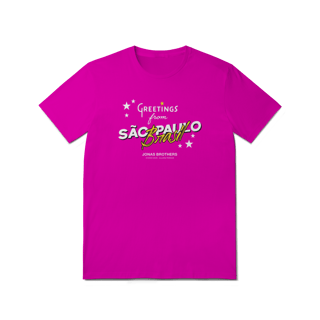 Nome do produto CAMISA - GREETINGS FROM BRASIL | JONAS BROTHERS