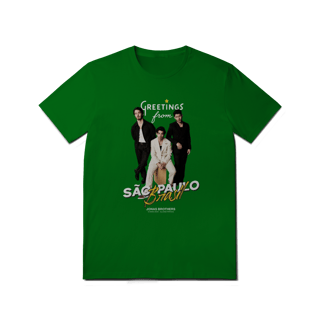 Nome do produto CAMISA - GREETINGS FROM BRASIL | JONAS BROTHERS