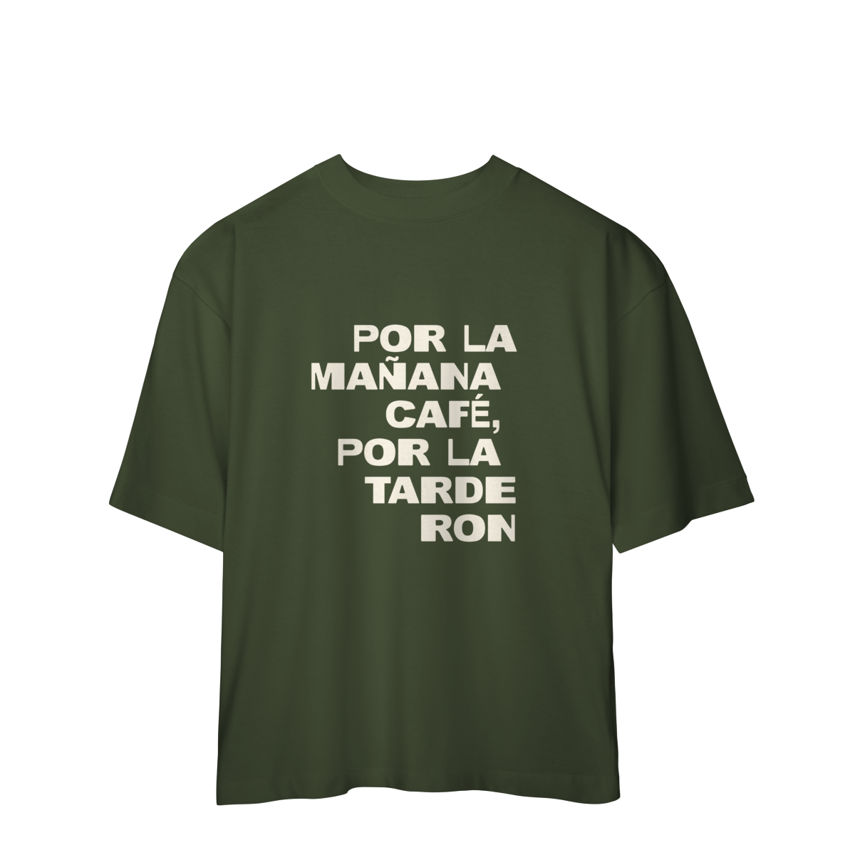 Nome do produto: CAMISA OVERSIZED - CAFÉ & RON | BAD BUNNY