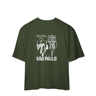Nome do produto CAMISA OVERSIZED - GREETINGS FROM SÃO PAULO | JONAS BROTHERS