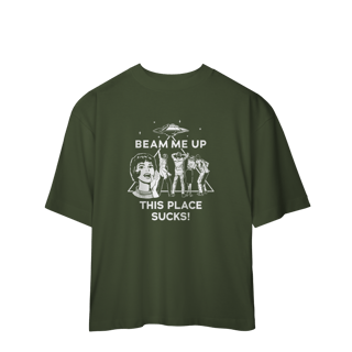 Nome do produto CAMISA OVERSIZED - THIS PLACE SUCKS | STRANGER THINGS