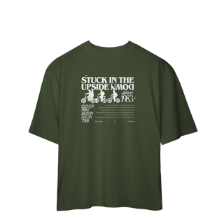Nome do produto CAMISA OVERSIZED - STUCK IN THE UPSIDE DOWN | STRANGER THINGS