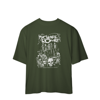 Nome do produto CAMISA OVERSIZED - TBP IS DEAD | MY CHEMICAL ROMANCE