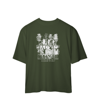 Nome do produto CAMISA OVERSIZED - MUNDO INVERTIDO | STRANGER THINGS