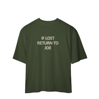 Nome do produto CAMISA OVERSIZED - RETURN TO JOE | JONAS BROTHERS