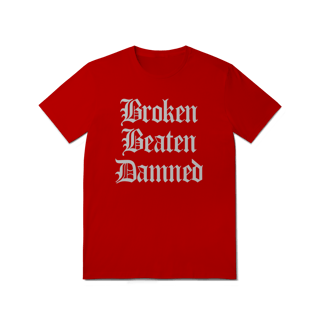 Nome do produto CAMISA - BROKEN BEATEN DAMNED| MY CHEMICAL ROMANCE