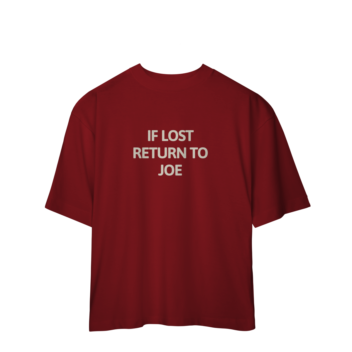 Nome do produto: CAMISA OVERSIZED - RETURN TO JOE | JONAS BROTHERS