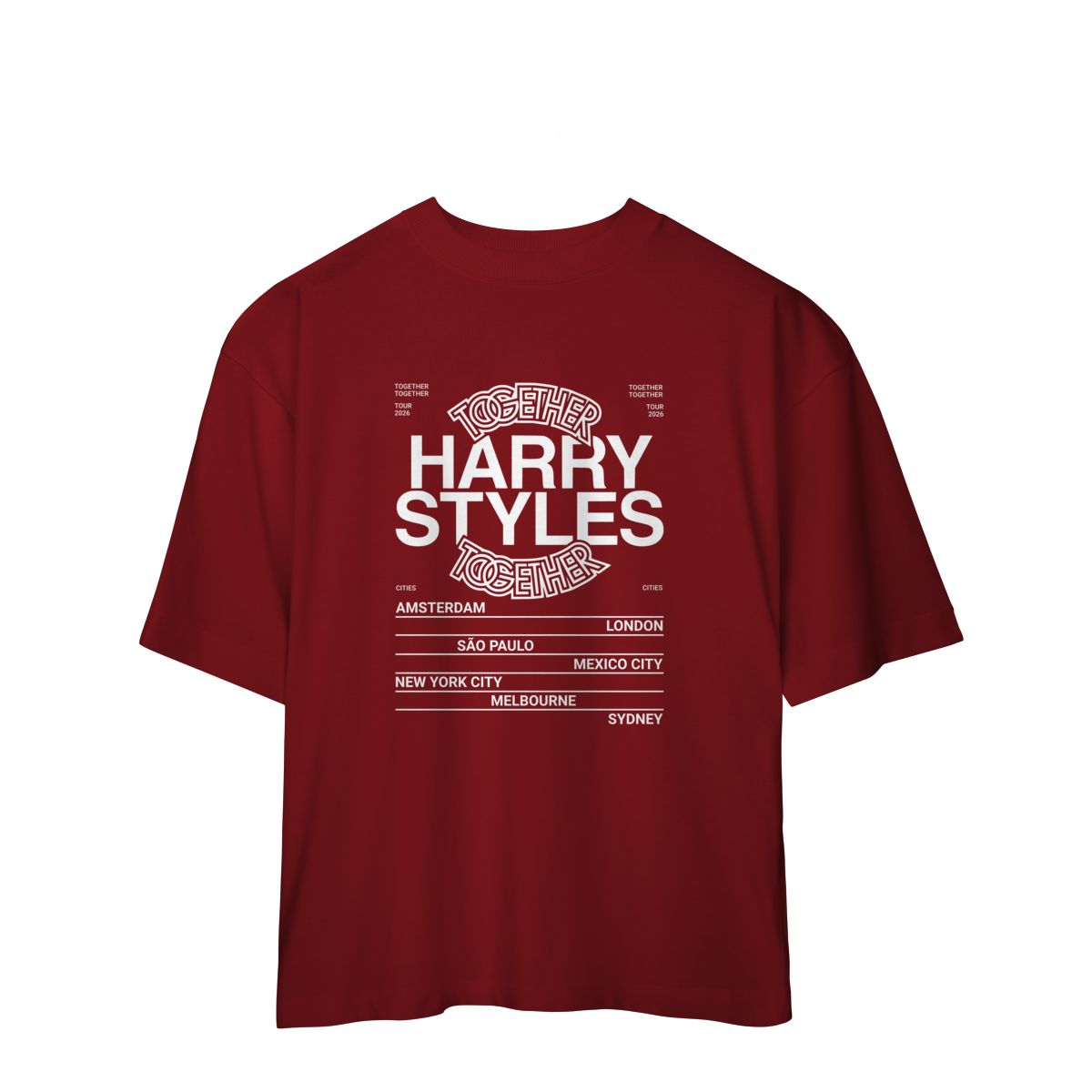 Camisa Oversized | Together Together Tour - Harry Styles