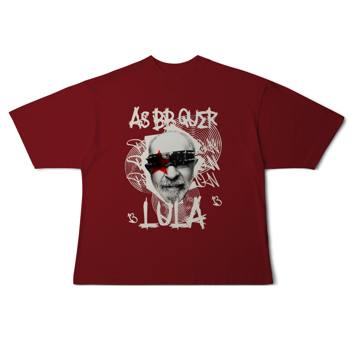 Nome do produto: Camisa Oversized - As bb quer Lula