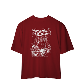 Nome do produto CAMISA OVERSIZED - TBP IS DEAD | MY CHEMICAL ROMANCE