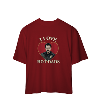 Nome do produto Camisa Oversized | I love hot dads Charlie Swan - Crepúsculo